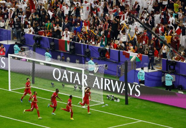 مباراة الاردن و قطر