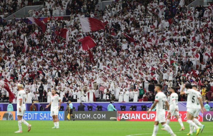 جماهير قطر - كأس آسيا